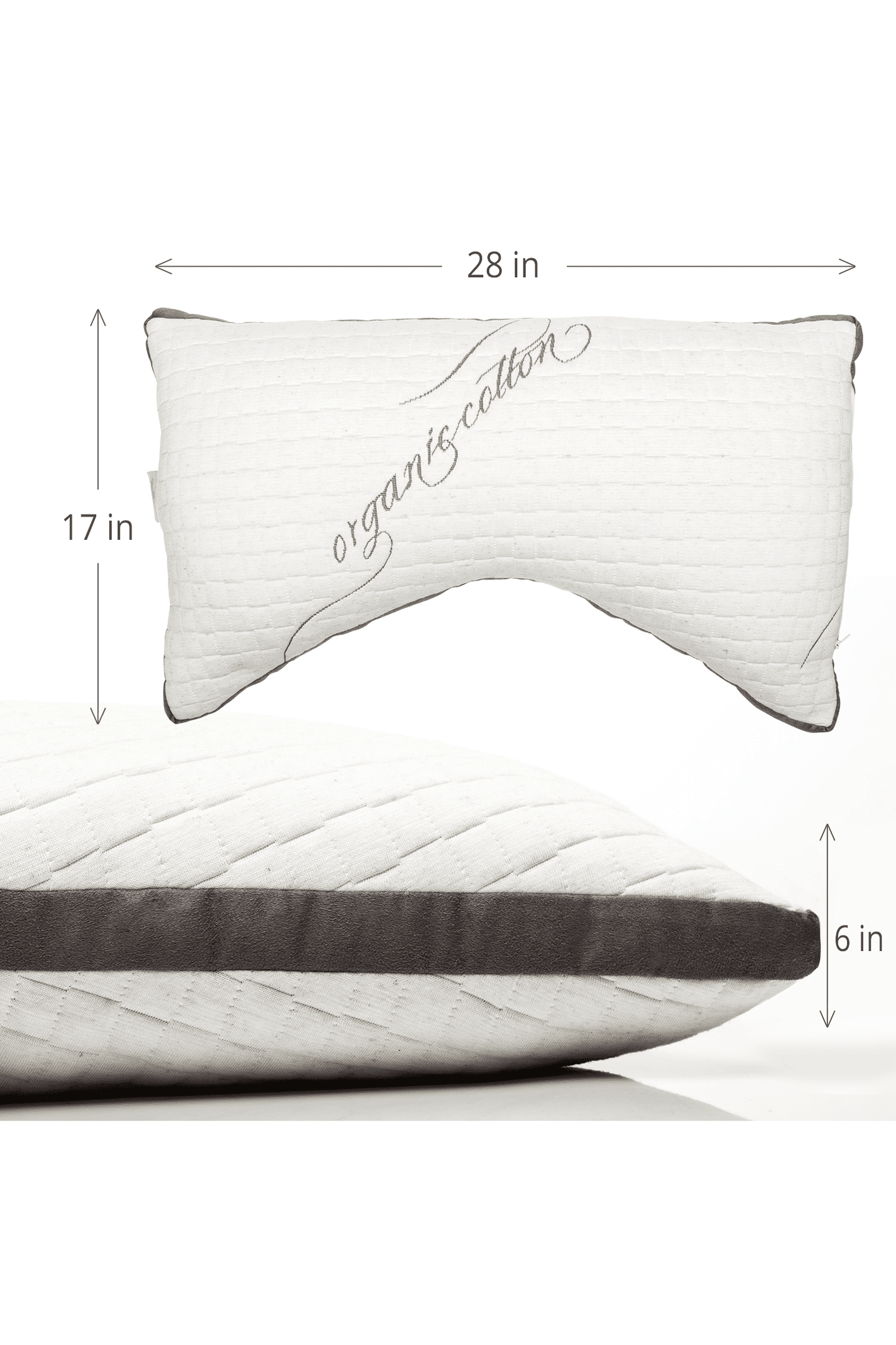 Luxury Side Sleeper - Adjustable Natural Latex Pillow for Neck, Shoulder and Back Pain Relief