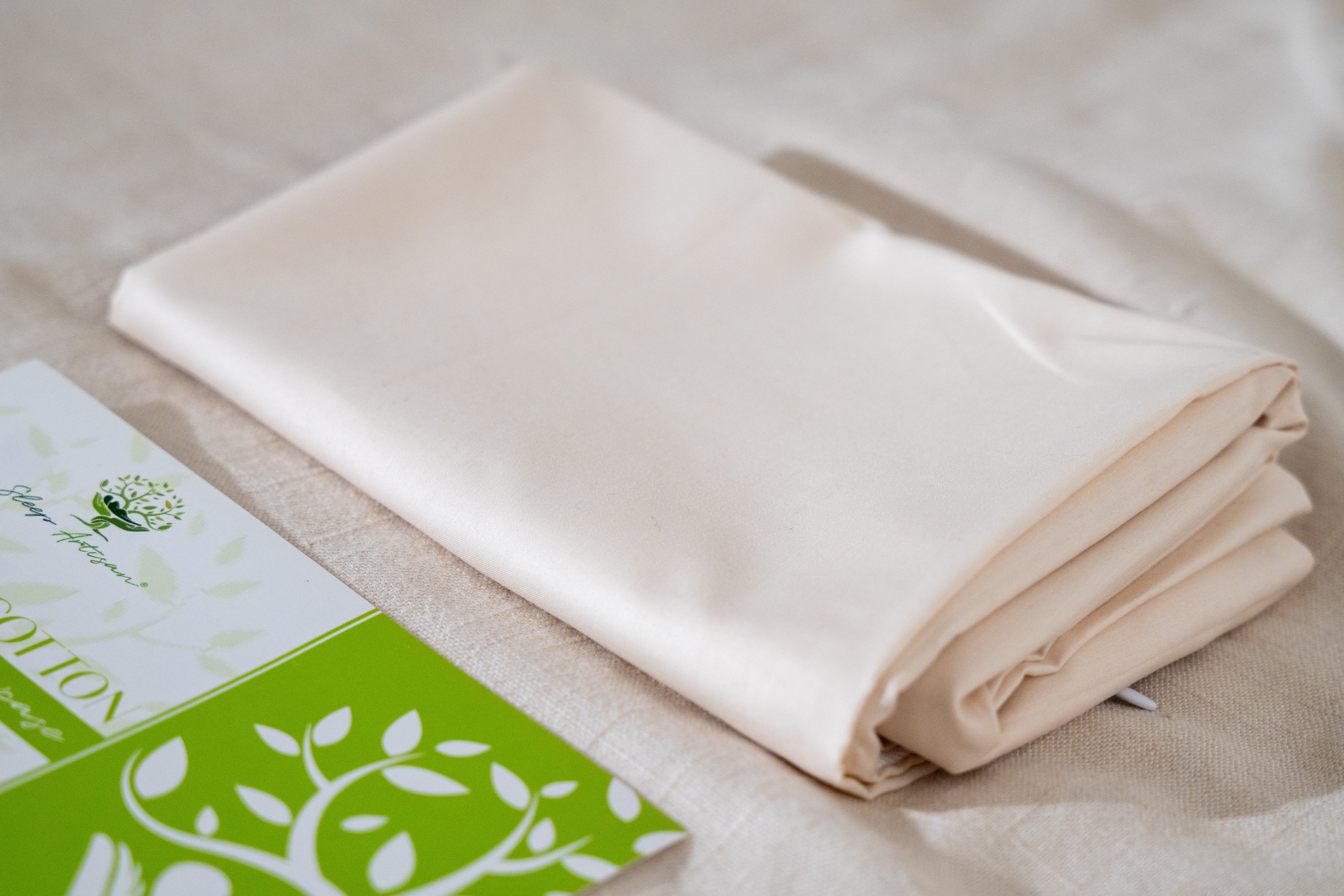 Sleep Artisan organic cotton pillowcase