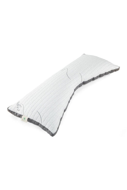 S-shaped Thailand Original Natural Latex Boyfriend Safety Pillow Memory  Foam Pregnant Side Sleeping Leg Pillow Massage Pillows