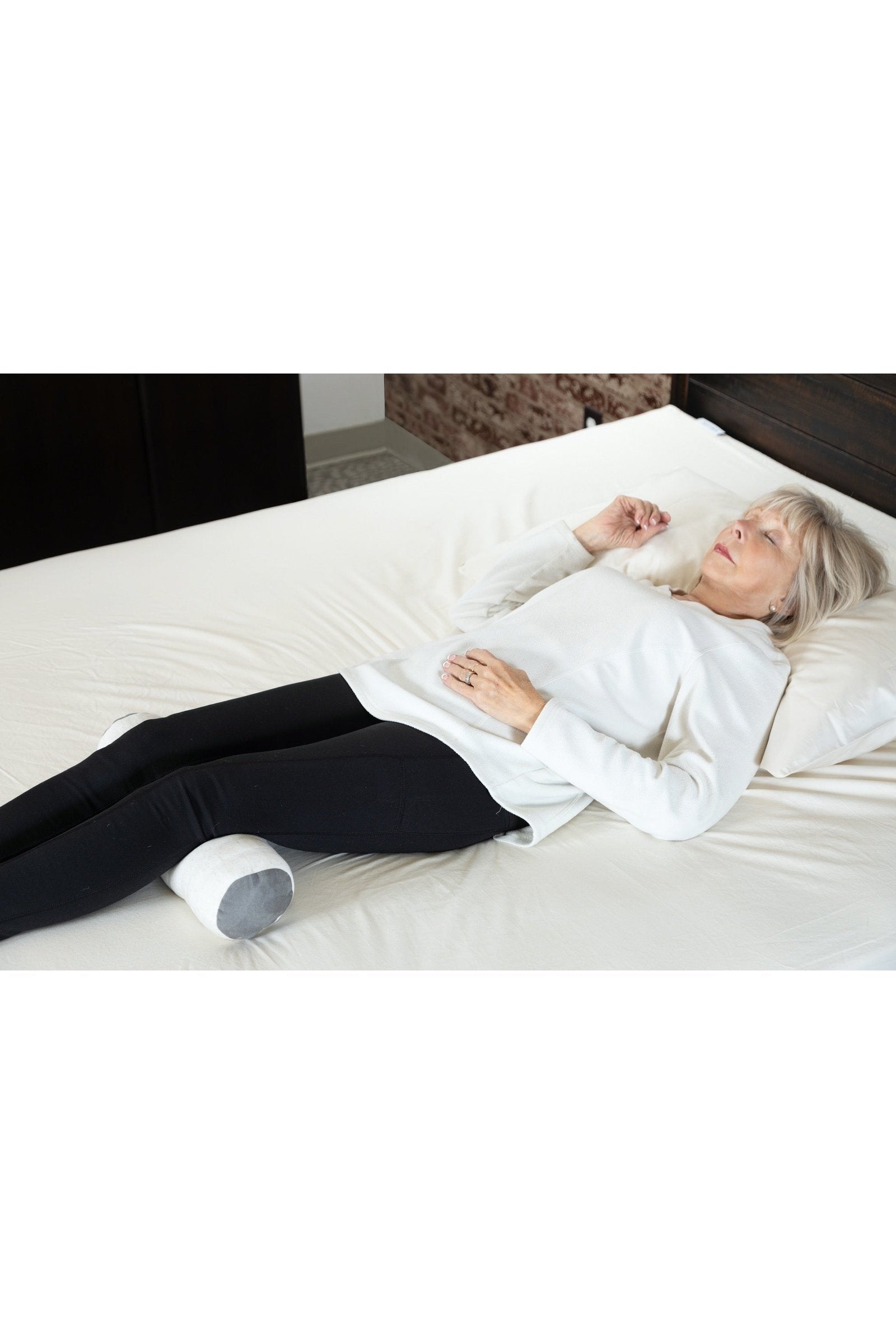 Roll pillow 2024 for neck pain